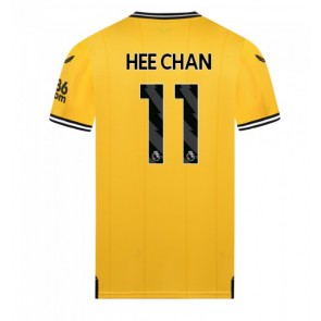 Wolves Hee-chan Hwang #11 Hjemmebanetrøje 2023-24 Kort ærmer